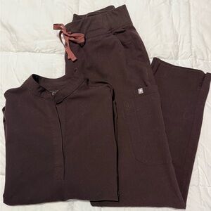 FIGS Espresso Scrub Set XXS/M